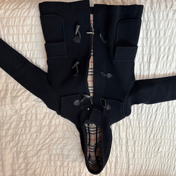 Vintage Burberry Wool Coat - Picture 2 of 7